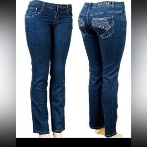 Our “Made in the USA” jeans are a popular item. We have a few left.